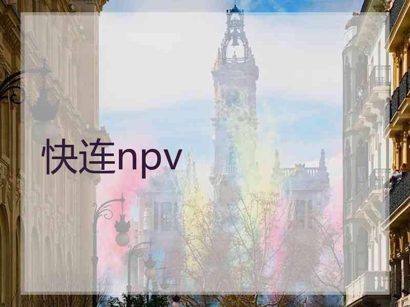 快连npv