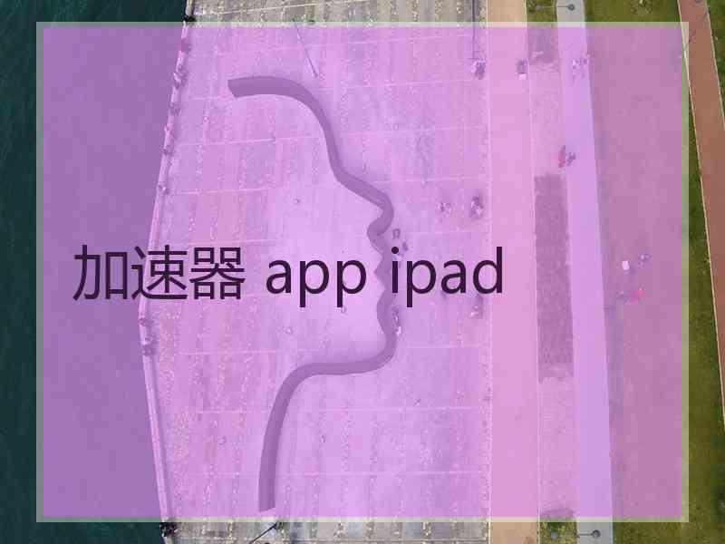 加速器 app ipad