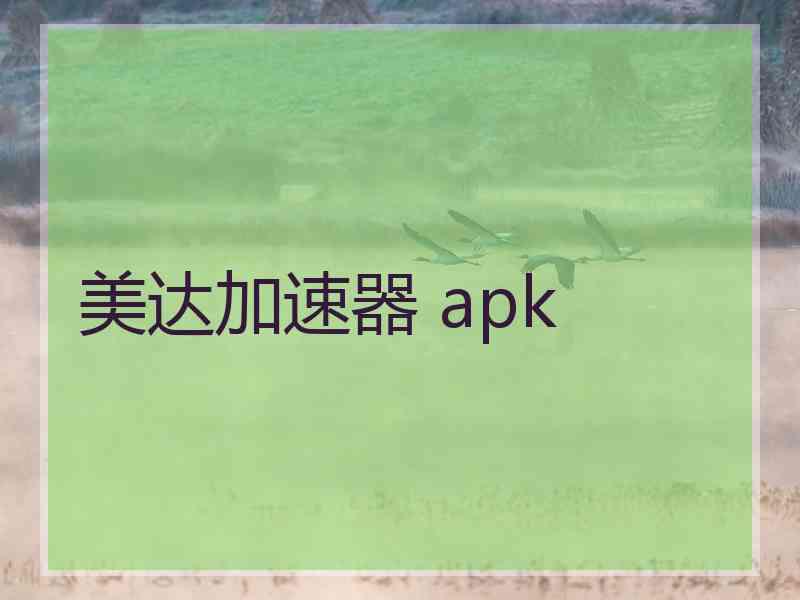 美达加速器 apk