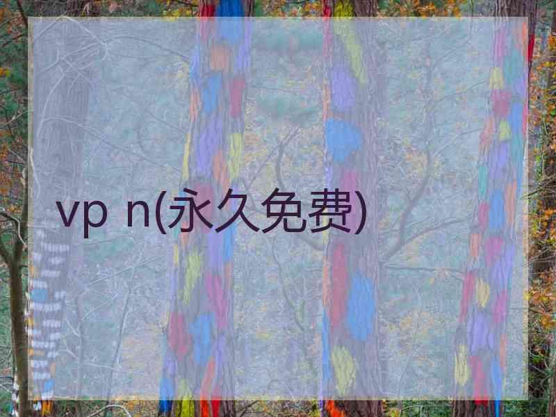 vp n(永久免费)