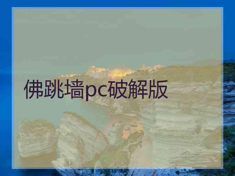 佛跳墙pc破解版