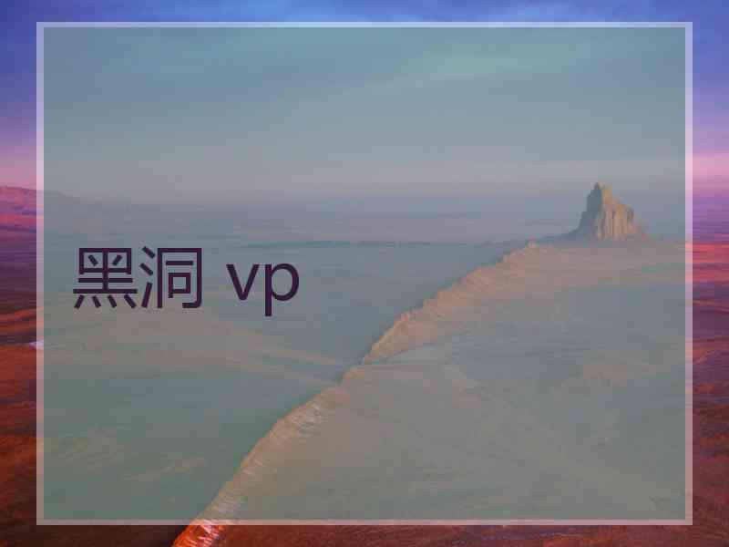 黑洞 vp