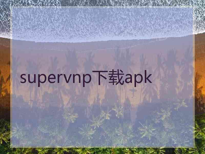 supervnp下载apk