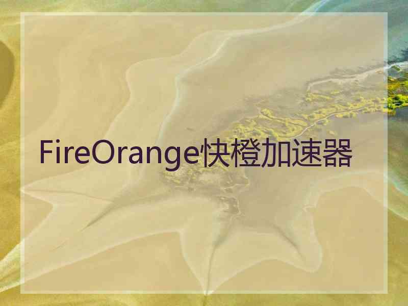 FireOrange快橙加速器