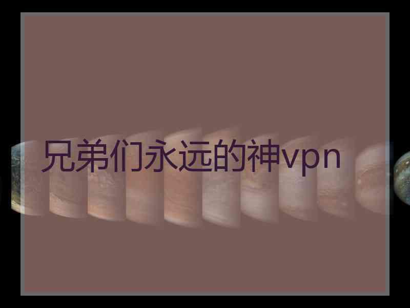 兄弟们永远的神vpn