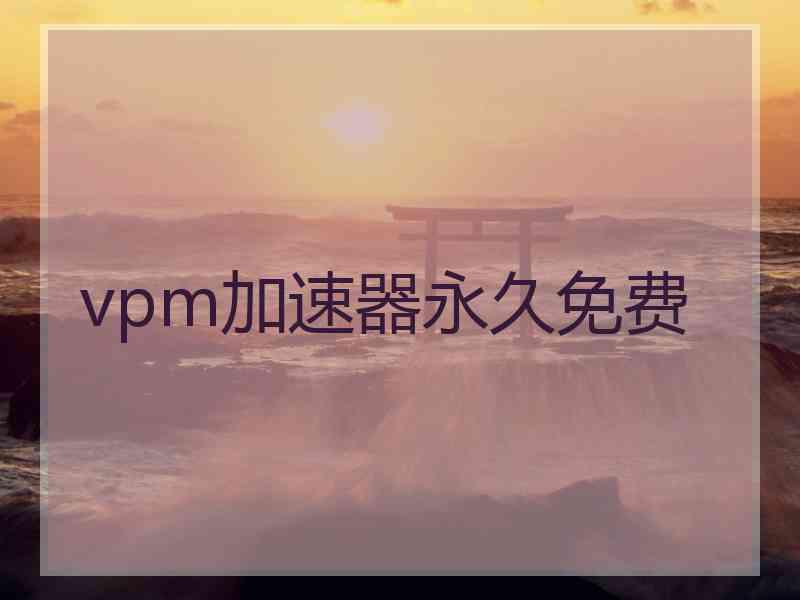 vpm加速器永久免费