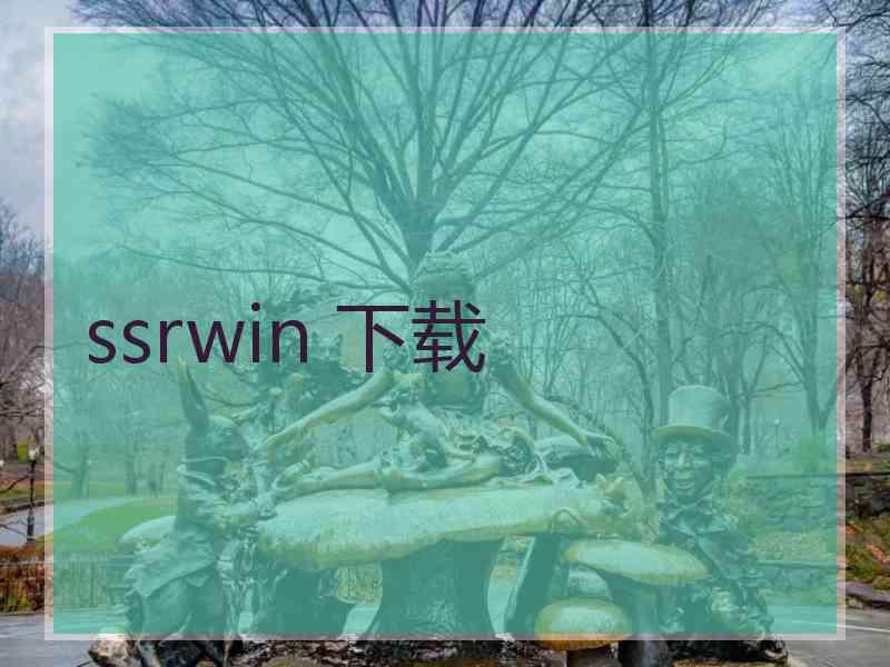 ssrwin 下载