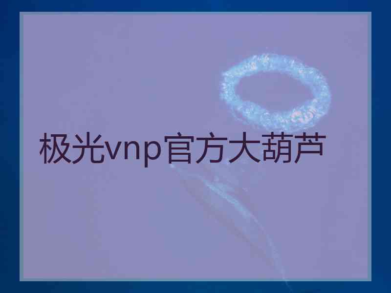 极光vnp官方大葫芦