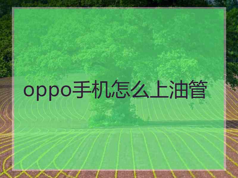 oppo手机怎么上油管