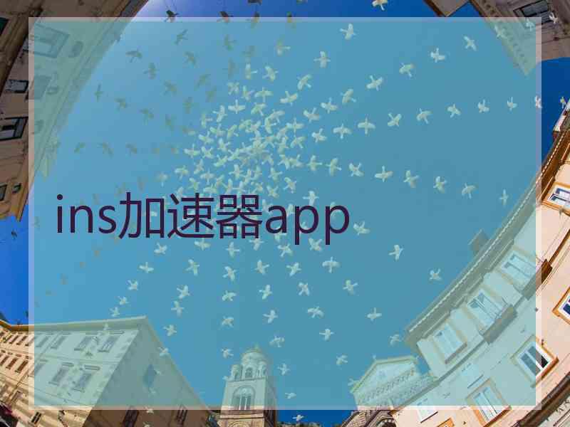 ins加速器app