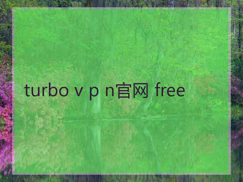 turbo v p n官网 free