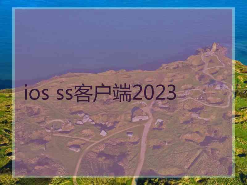 ios ss客户端2023