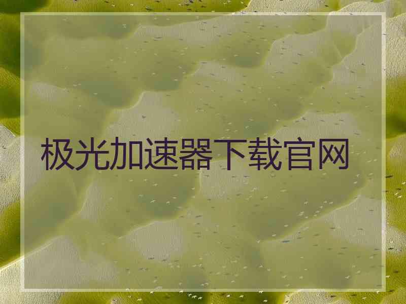 极光加速器下载官网