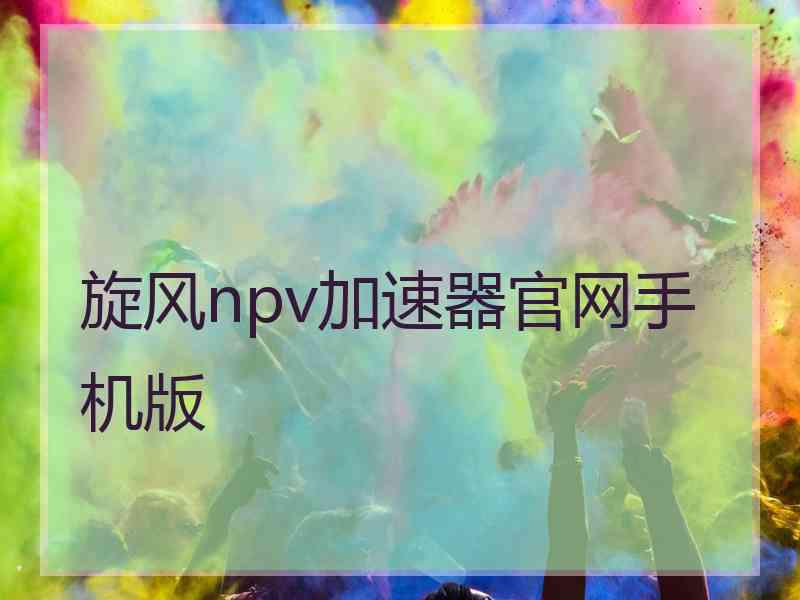 旋风npv加速器官网手机版