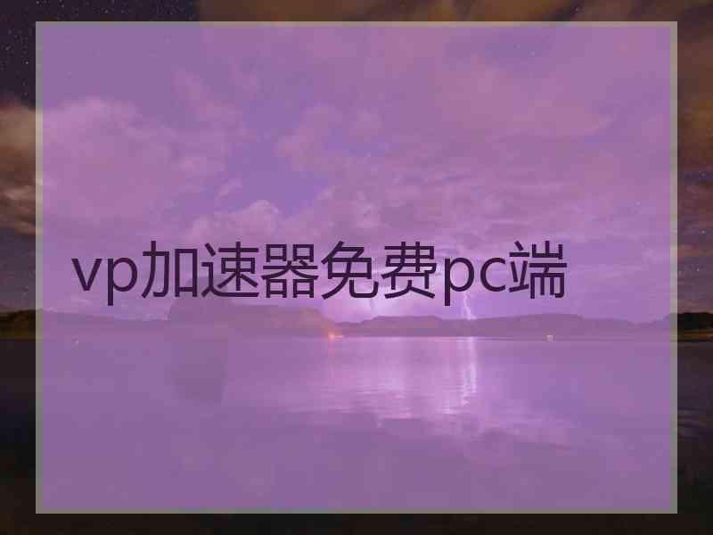 vp加速器免费pc端