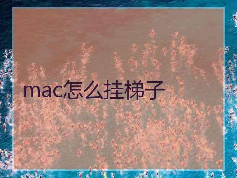 mac怎么挂梯子