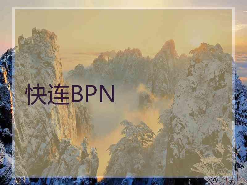 快连BPN