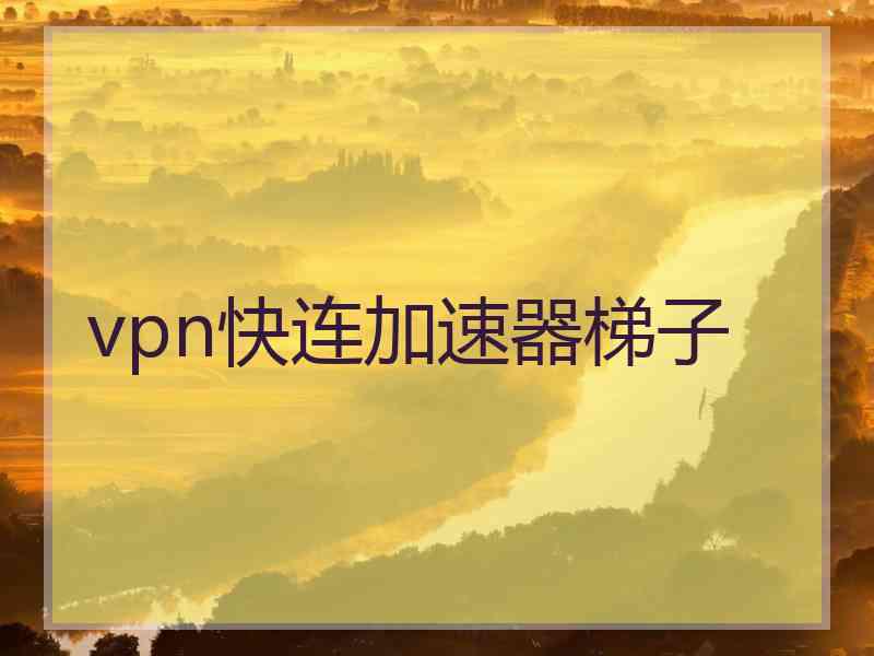 vpn快连加速器梯子