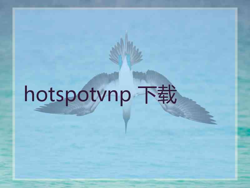 hotspotvnp 下载