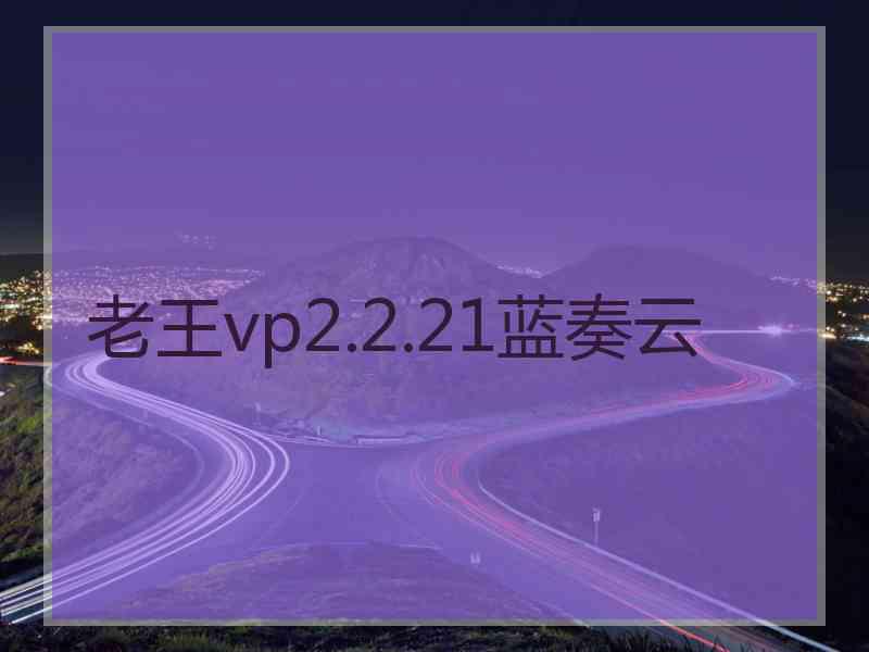 老王vp2.2.21蓝奏云