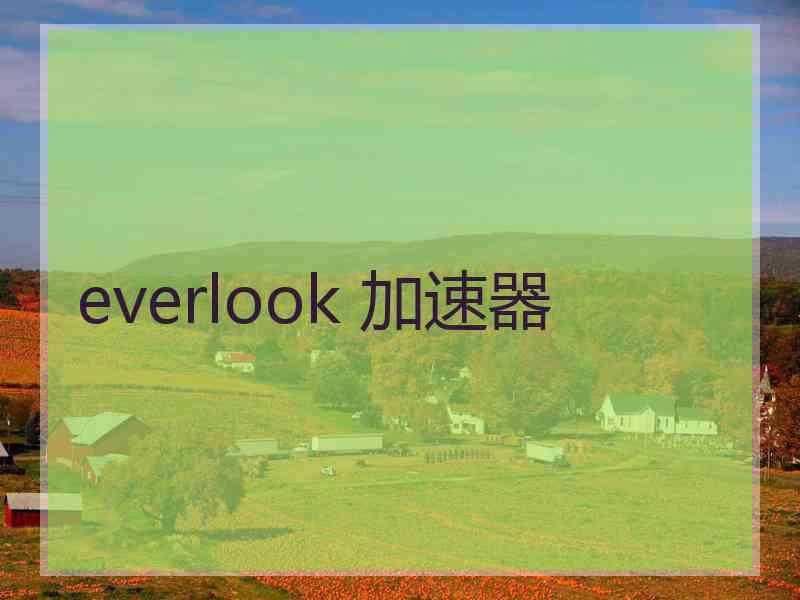 everlook 加速器