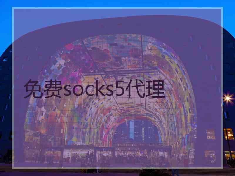 免费socks5代理