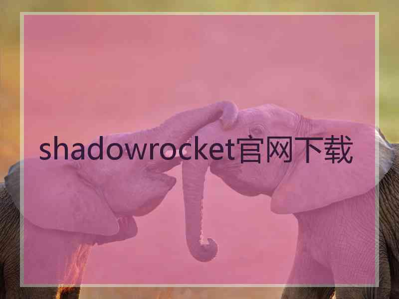 shadowrocket官网下载