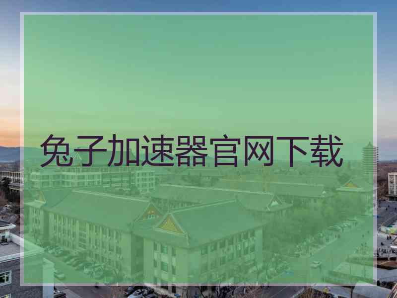 兔子加速器官网下载